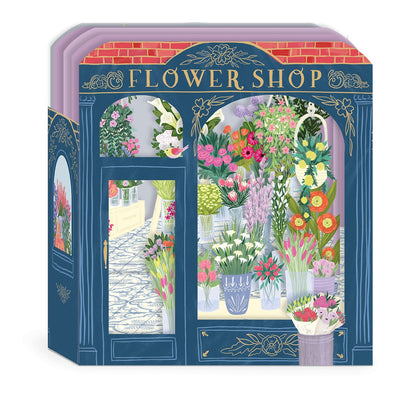 Pop Up Flower Shop Greeting Card - Lemon And Lavender Toronto