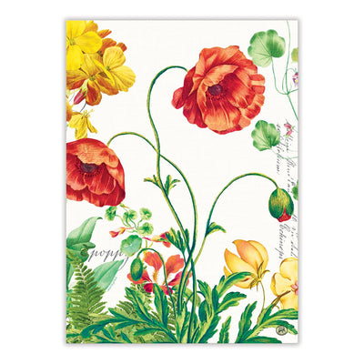 Poppies and Posies Kitchen Towel - Lemon And Lavender Toronto