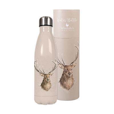 'PORTRAIT OF A STAG' WATER BOTTLE-LARGE - Lemon And Lavender Toronto