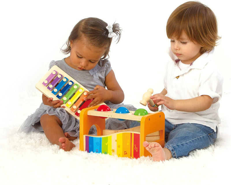 Pound & Tap Bench with Slide Out Xylophone - Lemon And Lavender Toronto