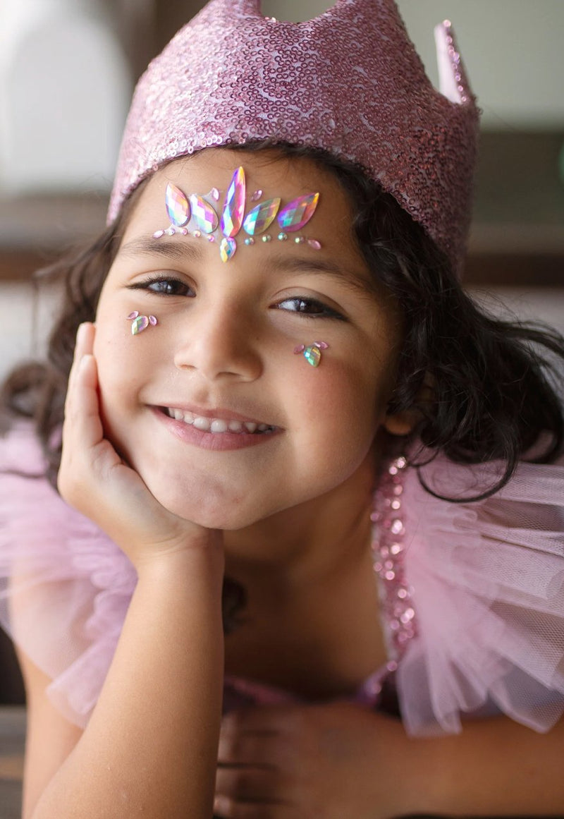 Precious Pink Sequins Crown - Lemon And Lavender Toronto