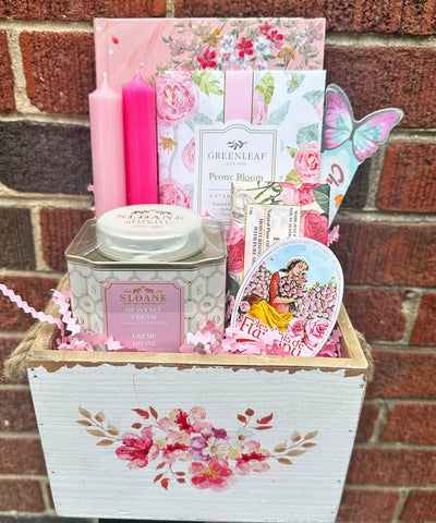 Pretty Pink Gift Basket - Lemon And Lavender Toronto