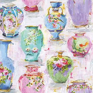 Pretty Vases- Luncheon Size - Lemon And Lavender Toronto