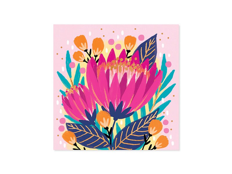 Protea Plant - Oh Happy Day! POP UP Card - Lemon And Lavender Toronto