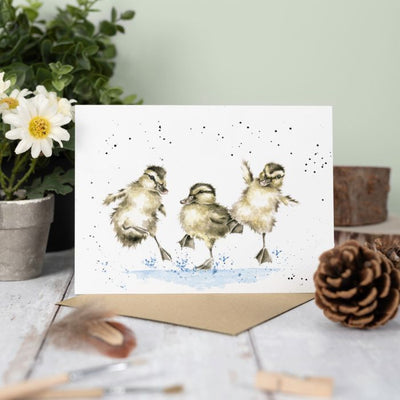 Puddle Ducks Card - Lemon And Lavender Toronto