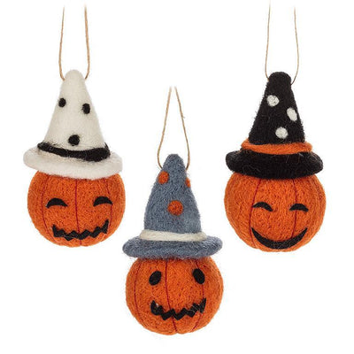 Pumpkin Head Ornament- Each Sold Individually - Lemon And Lavender Toronto