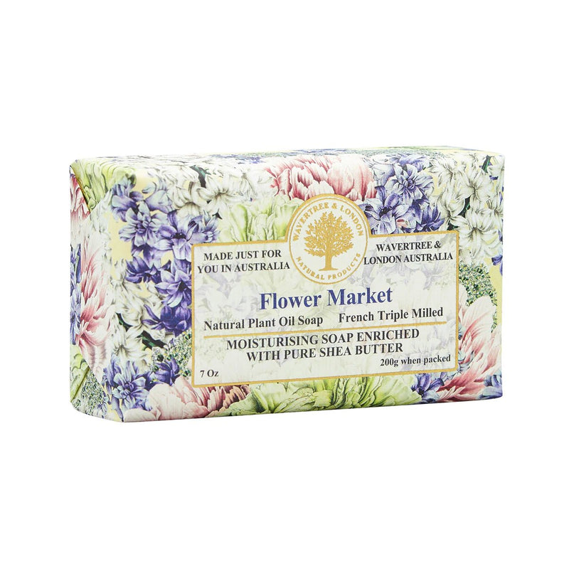Pure Natural Flower Market Soap - Lemon And Lavender Toronto