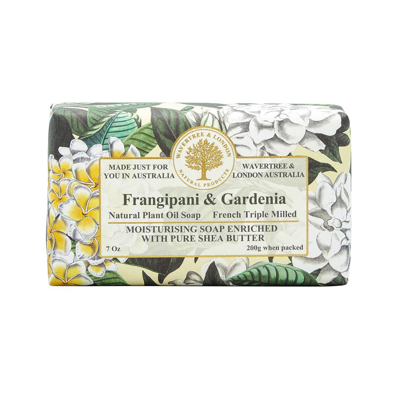 Pure Natural Frangipani & Gardenia Soap - Lemon And Lavender Toronto