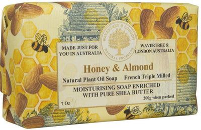 Pure Natural Honey & Almond Soap - Lemon And Lavender Toronto