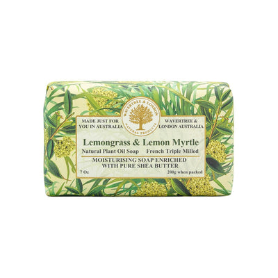 Pure Natural Lemongrass with Myrtle Soap - Lemon And Lavender Toronto