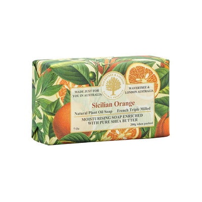 Pure Natural Sicilian Orange Soap - Lemon And Lavender Toronto