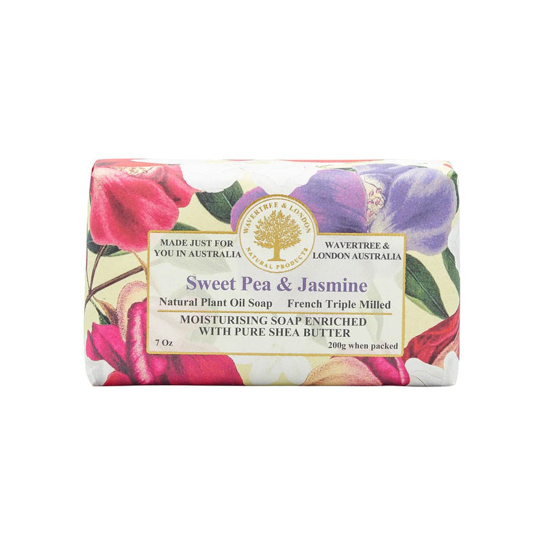 Pure Natural Sweet Pea & Jasmine Soap - Lemon And Lavender Toronto