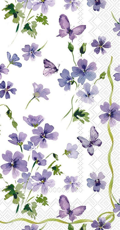 Purple Spring HOSTESS Napkins - Lemon And Lavender Toronto