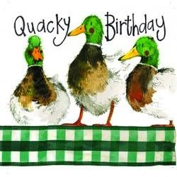 Quacky Birthday- Large Card - Lemon And Lavender Toronto