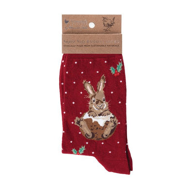 RABBIT CHRISTMAS SOCK - LITTLE PUDDING - Lemon And Lavender Toronto