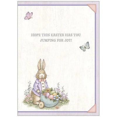 Rabbit Easter Card - Lemon And Lavender Toronto