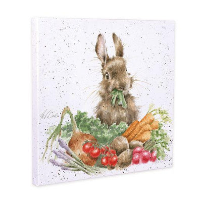 Rabbit "Grow Your Own" Canvas - Wrendale - Lemon And Lavender Toronto