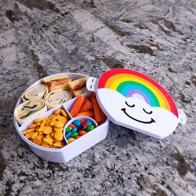 Rainbow Bento Lunch Box - Lemon And Lavender Toronto