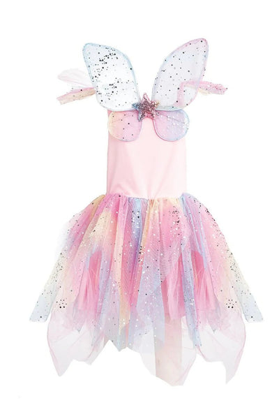 Rainbow Fairy Dress & Wings - Lemon And Lavender Toronto