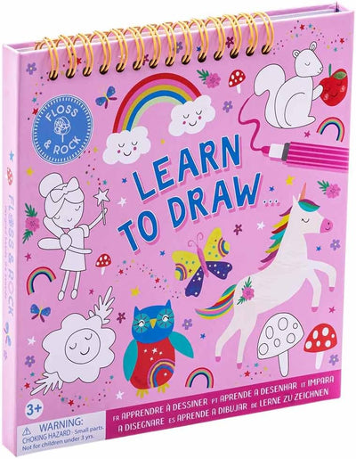 Rainbow Fairy Learn to Draw Sketchbook - Floss & Rock - Lemon And Lavender Toronto