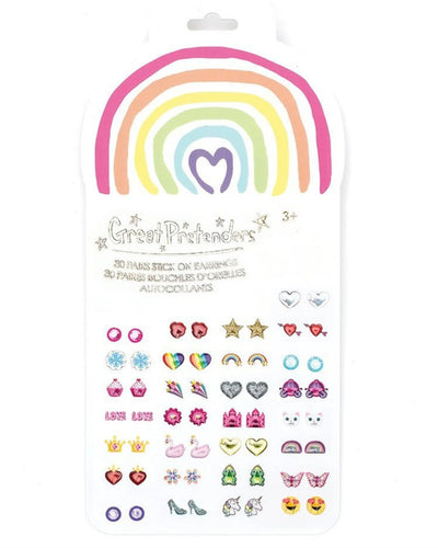 Rainbow Love Sticker Earrings - Lemon And Lavender Toronto