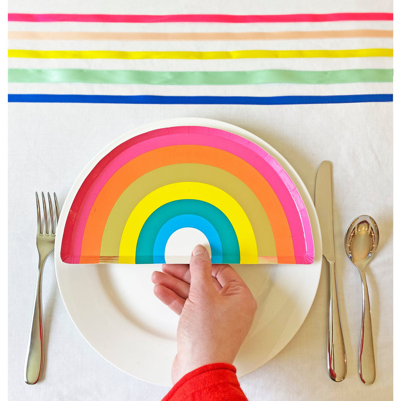 Rainbow Party Plates - Lemon And Lavender Toronto