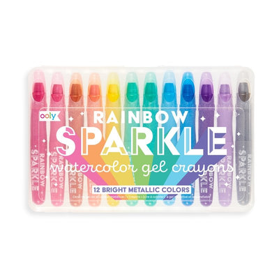 Rainbow Sparkle Watercolour Gel Crayons - OOLY - Lemon And Lavender Toronto