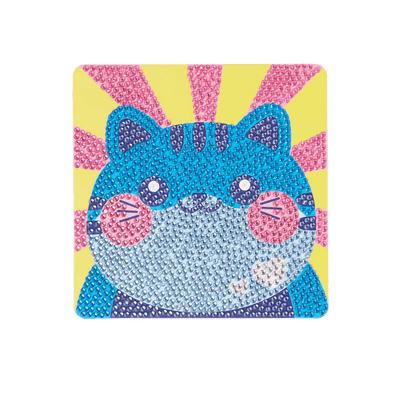 Razzle Dazzle D.I.Y. Mini Gem Art Kit - Cutesy Cat - Lemon And Lavender Toronto