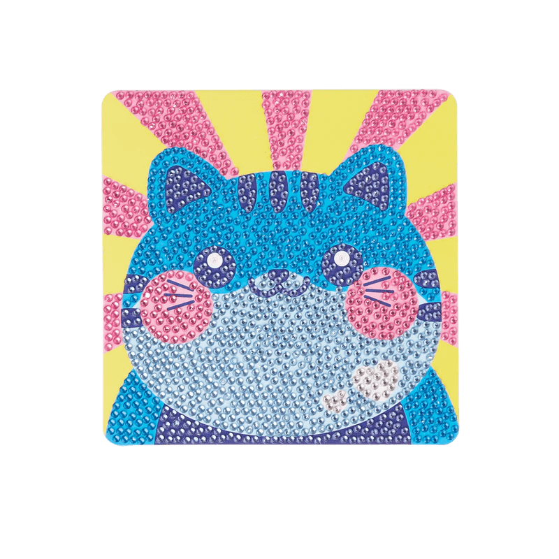 Razzle Dazzle D.I.Y. Mini Gem Art Kit - Cutesy Cat - Lemon And Lavender Toronto