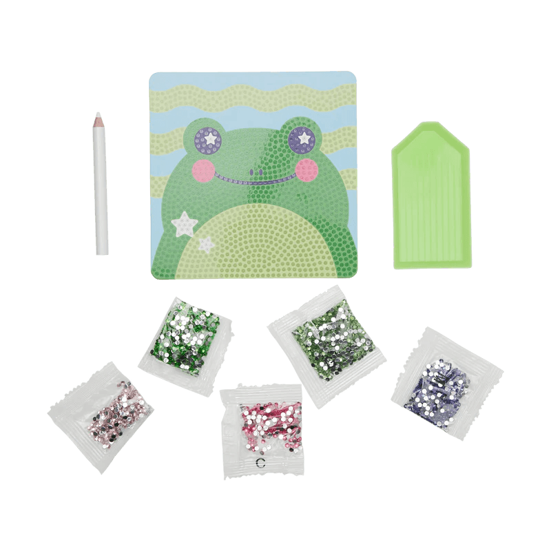 Razzle Dazzle D.I.Y. Mini Gem Art Kit - Funny Frog - Lemon And Lavender Toronto