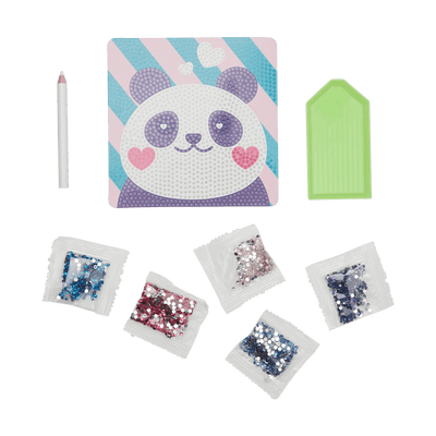 Razzle Dazzle D.I.Y. Mini Gem Art Kit - Pretty Panda - Lemon And Lavender Toronto