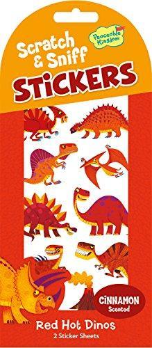 Red Hot Dinos Scratch & Sniff Stickers - Lemon And Lavender Toronto