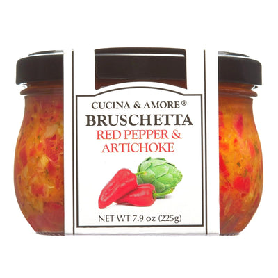 Red Pepper & Artichoke Bruschetta - Lemon And Lavender Toronto