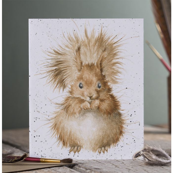 Redhead Squirrel Card - Lemon And Lavender Toronto