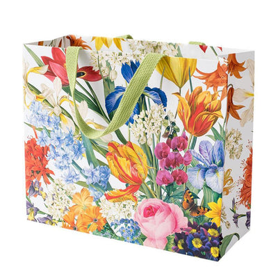 Redoute Flower Large Gift Bag - Lemon And Lavender Toronto