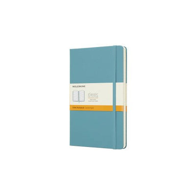 Reef Blue Hard Cover Ruled Notebook - Lemon And Lavender Toronto