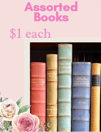 RENTAL - ASSORTED BOOKS - $1 EACH BOOK - Lemon And Lavender Toronto
