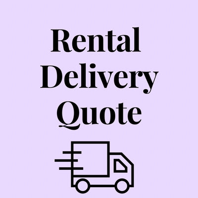 RENTAL DELIVERY QUOTE - Lemon And Lavender Toronto