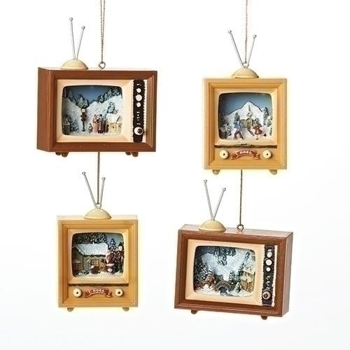 Retro TV Ornament - Lemon And Lavender Toronto