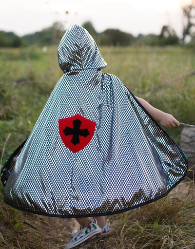 Reversible Dragon Knight Cape - Lemon And Lavender Toronto