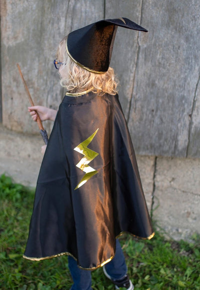 Reversible Wizard Cape and Hat - Lemon And Lavender Toronto