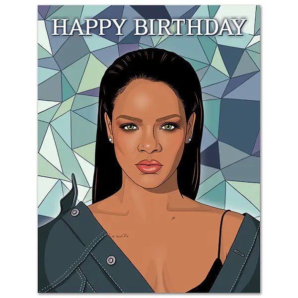 Rihanna Happy Birthday Card - Lemon And Lavender Toronto