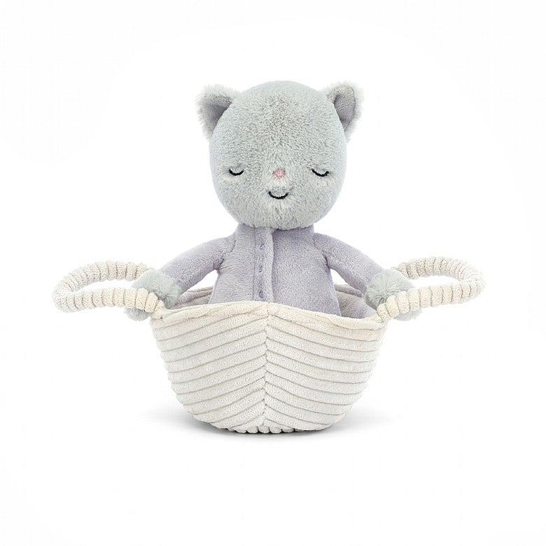 Rock-A-Bye Kitten -Jellycat - Lemon And Lavender Toronto