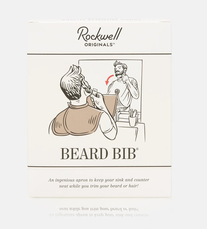 Rockwell Beard Bib - Lemon And Lavender Toronto
