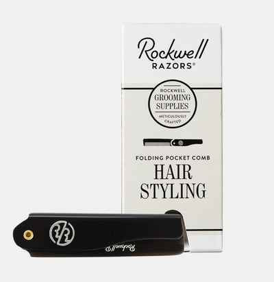 Rockwell Folding Hard Comb - Lemon And Lavender Toronto