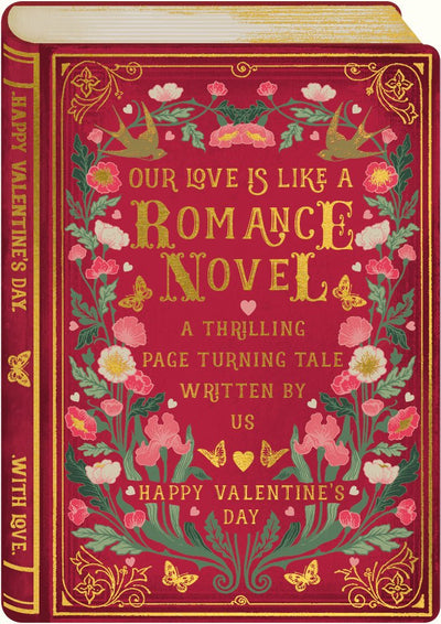 Romance Novel Valentine Cards - Lemon And Lavender Toronto