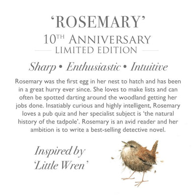 Rosemary-Limited Edition Wren 🐦 Character - Lemon And Lavender Toronto