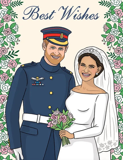 Royal Wedding Best Wishes Card - Lemon And Lavender Toronto