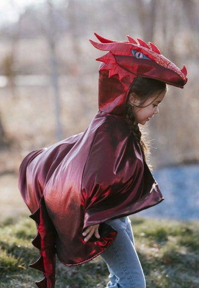 Ruby The Metallic Dragon Cape - Lemon And Lavender Toronto