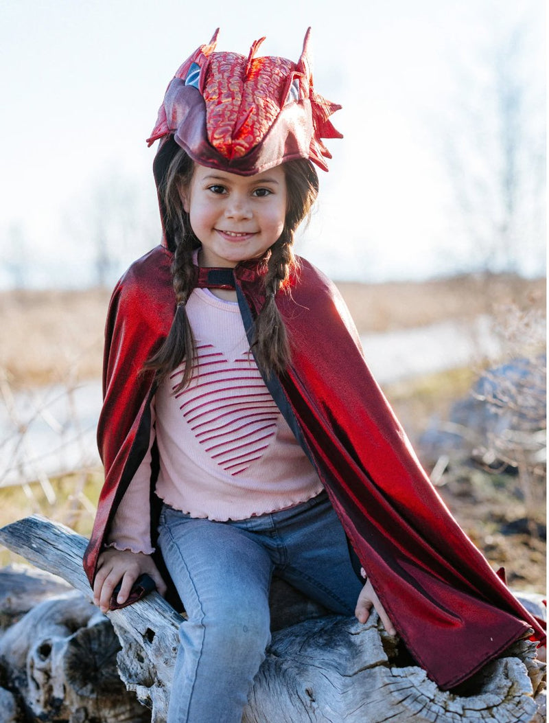 Ruby The Metallic Dragon Cape - Lemon And Lavender Toronto